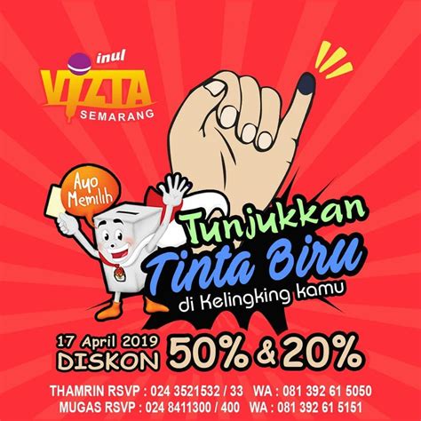 Serba-Serbi Promo Pemilu 2019 yang Bisa Dinikmati Usai Nyoblos. Sayang Kalau Dilewatkan!