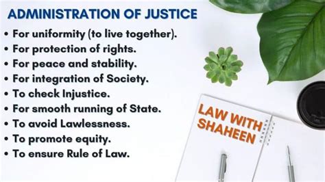 Administration Of Justice Definition And Its Kinds Law With Shaheen