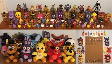 The Fnaf Collection Right Now A Total Of 156 Items R