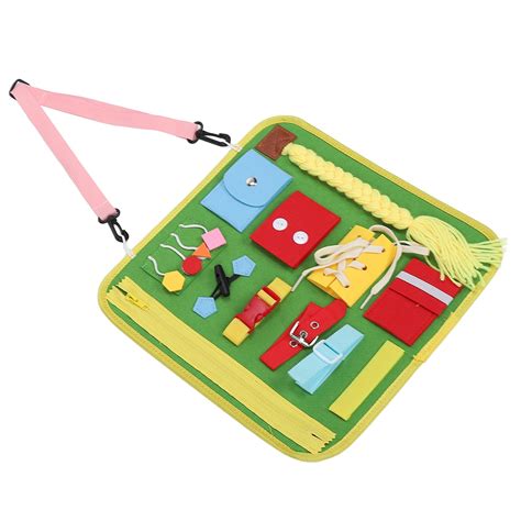 Fidget Blanket Sensory Pad For Patients Elderly Anxiety Relief Memory