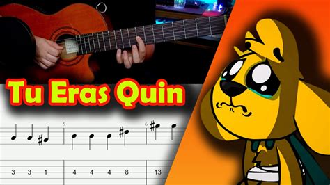 Tu Eras Quien Guitar Tab Mikecrack YouTube