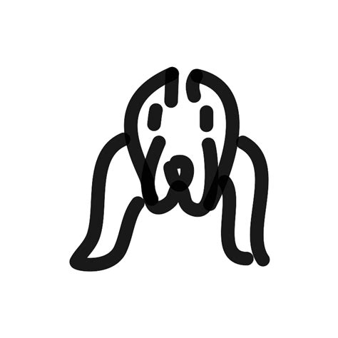 Dog Basset Hound Vector SVG Icon - SVG Repo