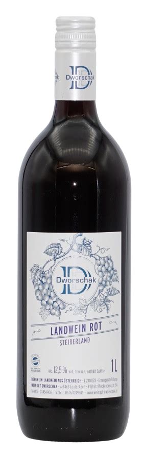 Landwein Rot Weingut Dworschak