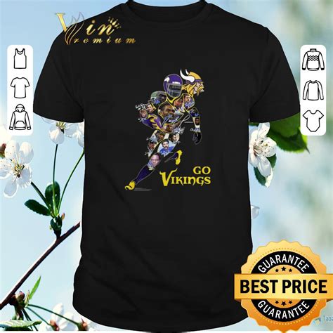 Funny Signatures Minnesota Vikings Go Vikings Shirt Hoodie Sweater
