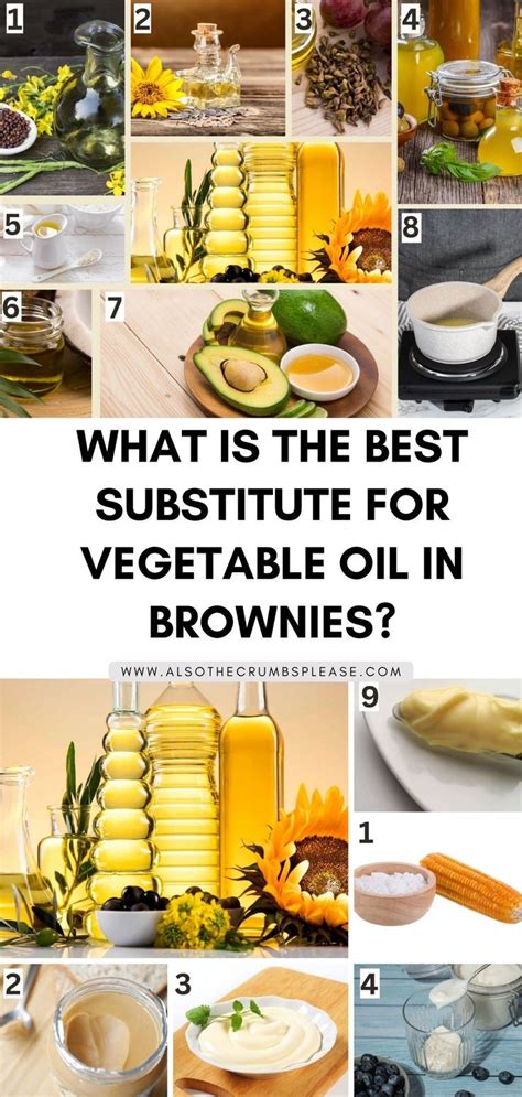 Mastering Brownie Ingredients: Understanding Vegetable Oil Substitutes ...