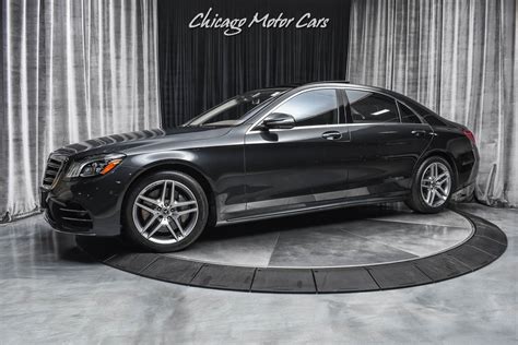 2019 Mercedes Benz S560 4Matic AMG Sedan Sport MSRP 120 625 Loaded