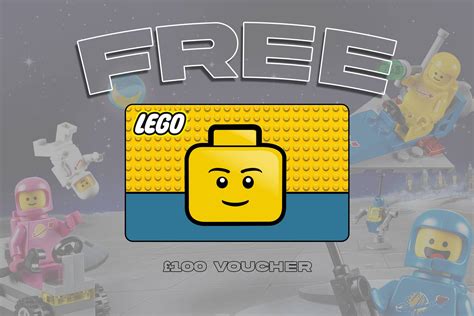 Free Chance To Win £100 Lego Voucher Prize Tripled Over £1 Spend