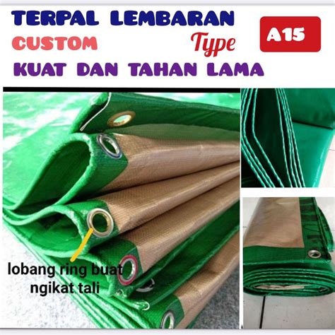 Jual Terpal Lembaran A15 Ukuran Custom Harga Permeter Cocok Di Pakai