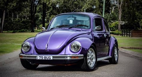 75 Purple Bug Vw Beetle Classic Vw Super Beetle Vintage Cars