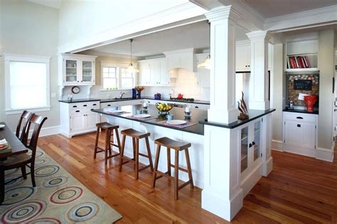 20+30+ Kitchen Island With Pillars