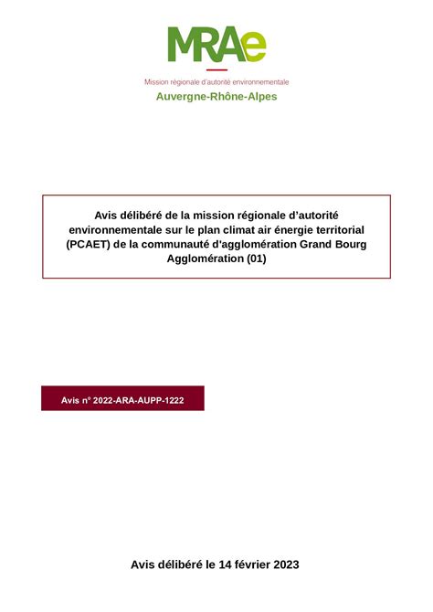 Calaméo AVIS ET RETOURS DE LA MISSION REGIONALE DAUTORITE