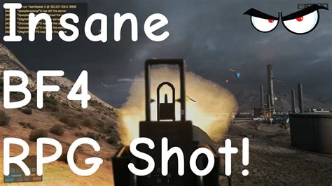 Battlefield 4 Longest Sniper Shot With RPG 6 Second Travel Time