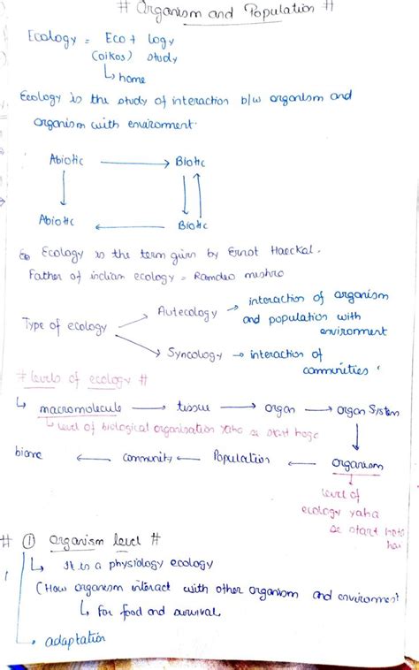 Chapter 13 Organisms And Populations Class 12 Biology Notes For Cbse