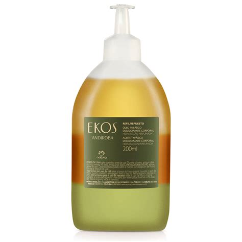 85688 EKOS RF OLEO TRIFÁSICO CRP ANDIROBA 200ML Óleo Corporal Óleo