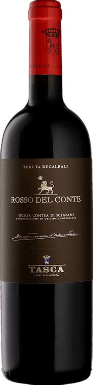 Tasca Conti D Almerita Tenuta Regaleali Rosso Del Conte 2015 Wein