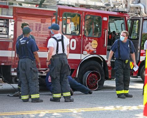 Responding Ladder Crash Injures 5 Boston Firefighters Mike Wilbur