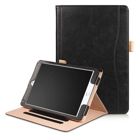 Funda De Cuero Pu Para Ipad Carcasa Inteligente De Cuero Pu De Alta