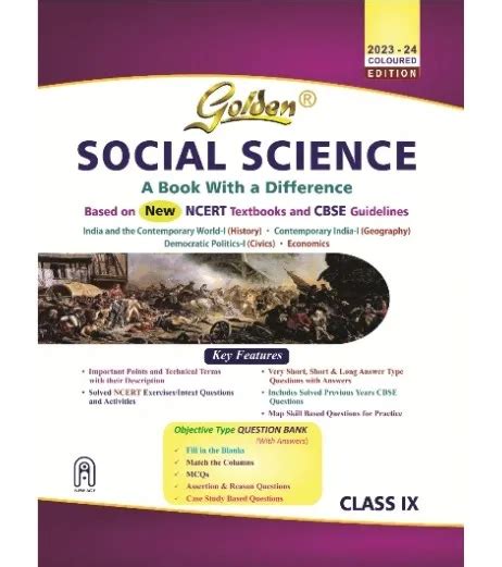 Golden Guide Social Science With Sample Papers A Book With Difference