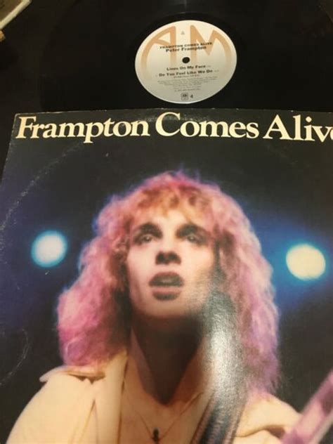 Peter Frampton Frampton Comes Alive 2 LP Record W Gatefold Original