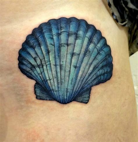 45 Beautiful Seashell Tattoos Designs For Men And Women Tattoosera