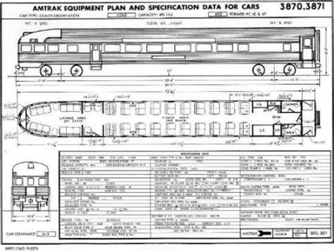 New York Central Passenger Car Diagrams