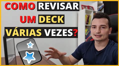 Como Revisar um Deck do Anki FlashCards Várias Vezes Ao Dia Deck