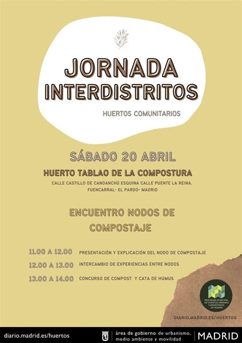 Jornada Interdistritos En El Huerto Del Tablao De La Compostura