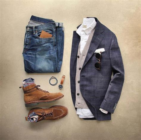 Combos de looks sociais para inspiração Moda Para Homens