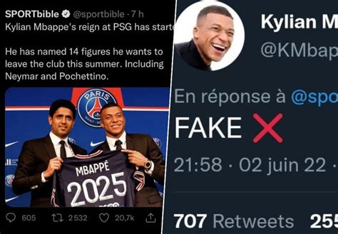 “fake” Mbappé Reageert Op Geruchten Als Zou Hij Neymar Pochettino En Twaalf Anderen Weg Willen