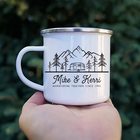 Personalized Campfire Mug Coffee Mug Coffee Camping Etsy