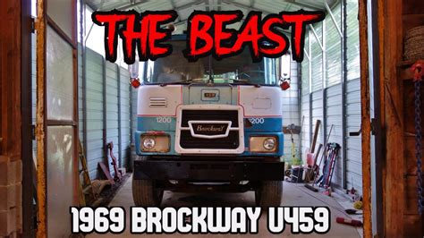 12v71 Detroit Diesel Brockway Cabover Youtube