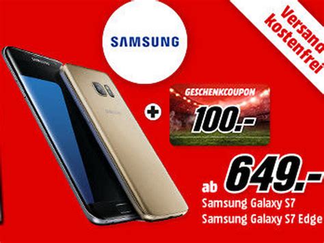 Media Markt Samsung Galaxy S7 Edge Als Schnapp Des Tages Teltarif