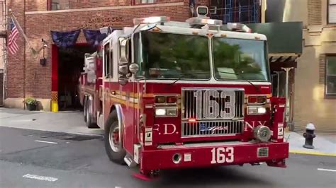 Brand New Footer Fdny Tower Ladder Responding From