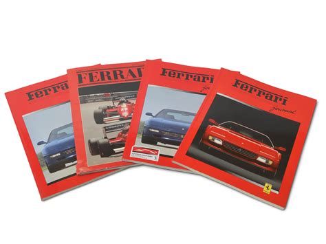 Four Ferrari Journal Magazines The Garagista Collection Rm Sotheby S