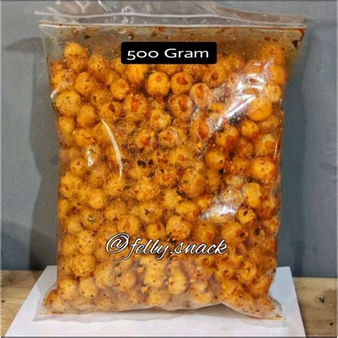 Jual Cimol Crispy Pedas Daun Jeruk Netto Gram Shopee Indonesia