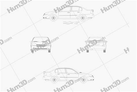 Chevrolet Malibu 2007 Blueprint