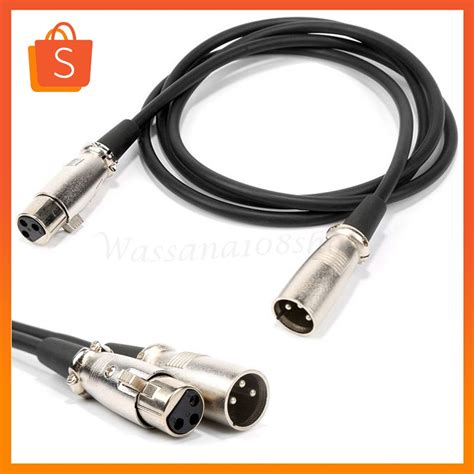 【1 5m 3m 5m 10m】microphone Cable Audio Cord Wire Connector Xlr 3 Pin Male To Female Xlr Cable