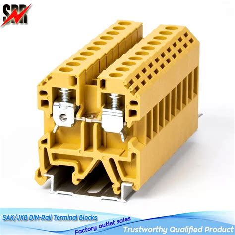 Sak Jxb Series Din Rail Spring Type Terminal Blocks Jxb Series