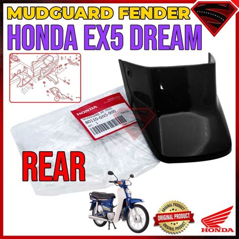 Original Flap Rear Honda Ex Ex Dream Mudflap Fender Cover Rear