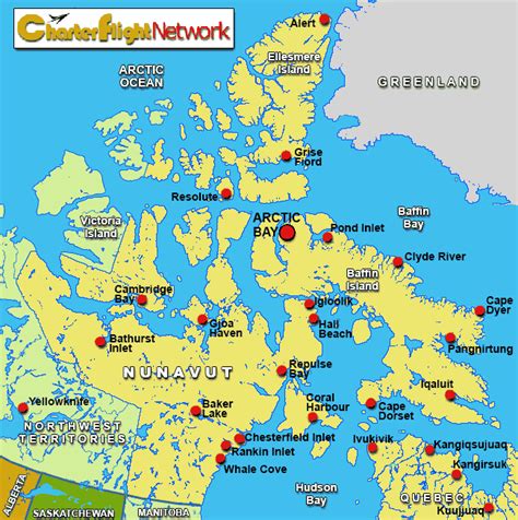 Charter Flights To Arctic Bay Nunavut /Charter Flight Network