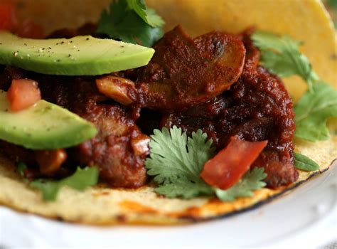 Vegan Barbacoa Mushroom Tacos This Barbacoa Sauce Is Super Easy And