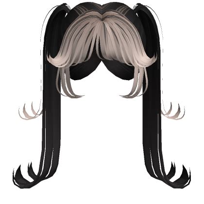 Black Wispy Layered Fairy Pigtails Hime W Blonde S Code Price RblxTrade