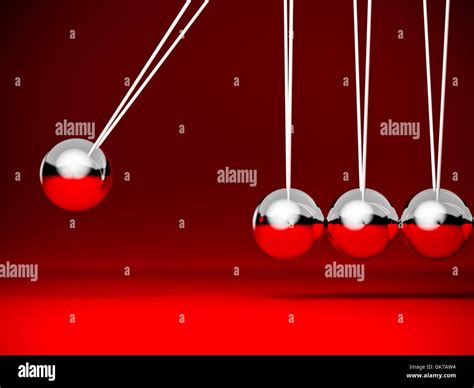 Action Pendulum Newton Stock Photo Alamy