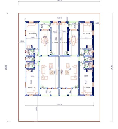 Bedroom Semi Detached Bungalow Houses Qudus Homes