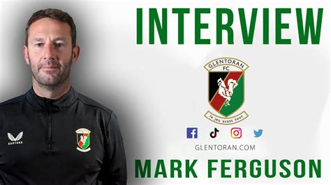 Pre Match Interview Glenavon Vs Glentoran Mark Ferguson Youtube