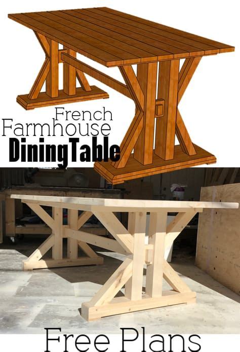 Build A 6 Ft Farmhouse Table Howtospecialist How To Build Step By Step Diy Plans Artofit