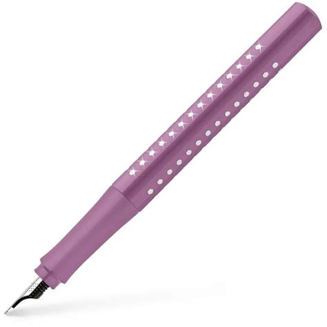 Penna Stilografica Sparkle Punta M Violet Faber Caste Vertecchi Penne