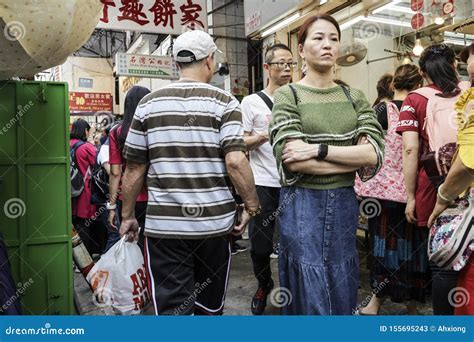 The People Of Hong Kong Editorial Stock Photo Image Of Chinese