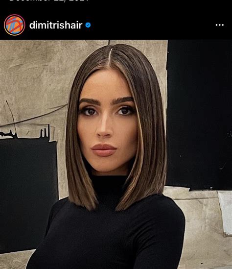 Olivia Culpo Dmitri Hair Haircuts For Medium Hair Brunette Hair