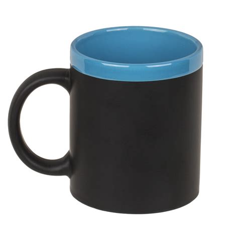 Mug Ardoise Multicolore Avec Craies Sur Cadeaux Et Anniversaire